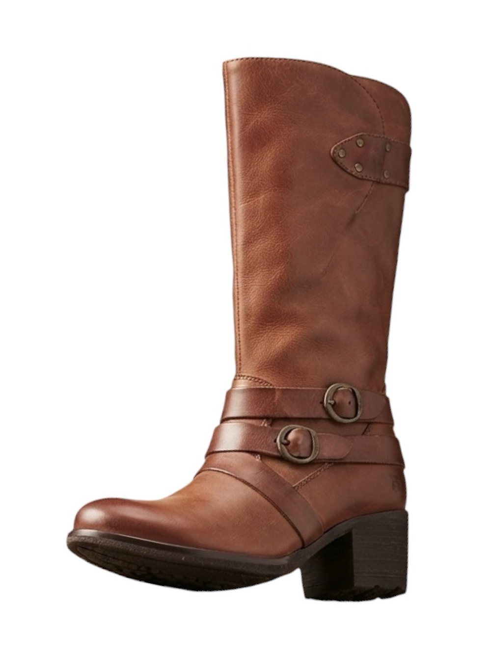 Børn Moana Brown Leather Tall Riding Boots
